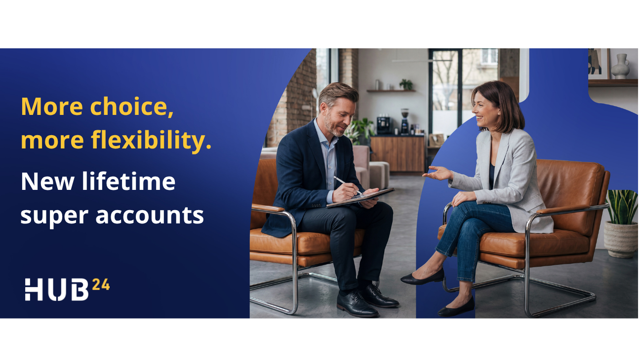 LIFETIME SUPER NOW AVAILABLE ON HUB24
